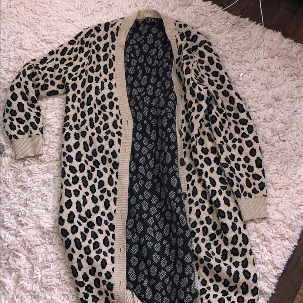 Cheetah cardigan